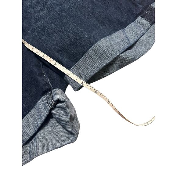 Signature Levi Strauss Blue Denim Jean Shorts Size 4 - Picture 6 of 6